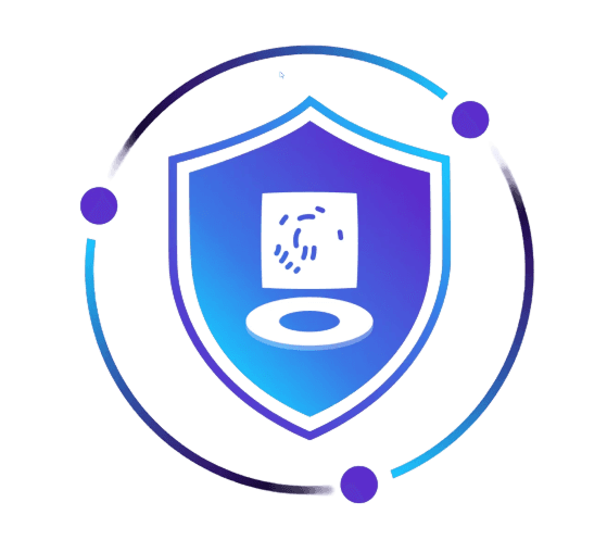 Security shield illustration